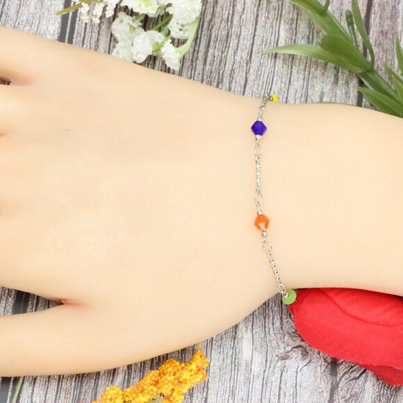 "Trendy Handmade Bracelet – A Stylish Gift for Women & Girls, MAR091845 - Picture 1 of 10